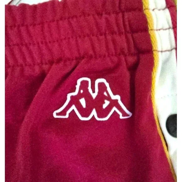 Kappa Women's Graphic Tearaway Track Pants, Size S, Red/White/Gold, MSRP… - Picture 9 of 13